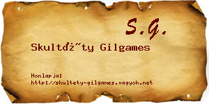 Skultéty Gilgames névjegykártya